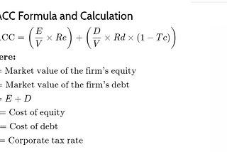 Calculate Weighted Average Cost of Capital (WACC) Using Python