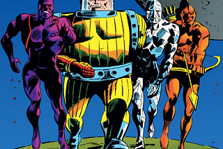 The original Guardians of the Galaxy lineup