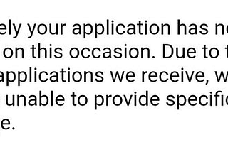 Highly rejected