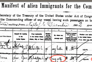 Hey, Joe Arpaio! Your Grandma Was a Chain Migrant!