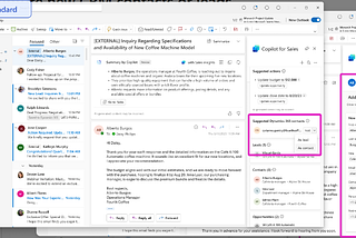 Real-time scenarios of Microsoft 365 Copilot usage in Sales : Using Copilot in Microsoft Dynamics…