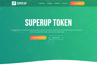 SuperUP Website Launch