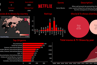 Binging Netflix data on Tableau