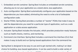 How ChatGPT helped my developers learning the Spring Boot Framework?