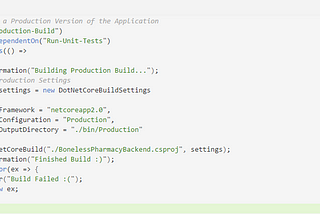 The Sweetness of Cake & .NET Core