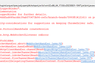 How to Fix java.io.IOException Invalid Status code 403 text Forbidden error in Selenium.