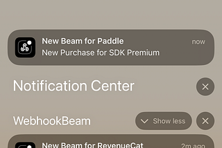 Streamlining Real-Time Event Notifications with WebhookBeam