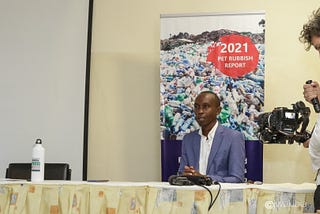 My statement during the launch of 2021 Plastic PET Rubbish Report.