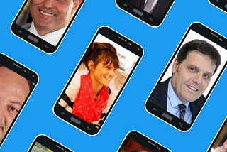 illustration avec les images de profil des députés