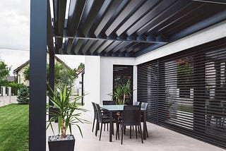 The Role of Outdoor Blinds in Providing Healthy Time Outside