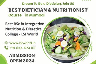 Top BSc in Integrative Nutrition & Dietetics College in Mumbai