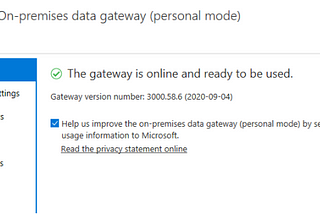 PostgreSQL data refresh using Data Gateway in Power BI report