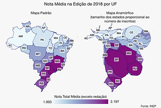 O desempenho do Ensino Médio no Brasil de 2009 a 2018