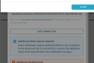 Connecting AWS Athena to Preset.io