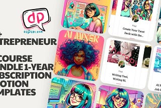 Mega Course Bundle + Notion Templates (for a whole year!)