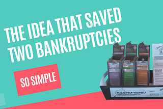 A simple idea that saved two entrepreneurs from bankruptcy