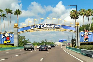 Entrance to Walt Disney World