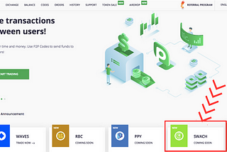 #Swachhcoin coming soon on P2PB2B Cryptocurrency Exchange