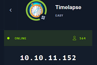 HackTheBox — Timelapse Writeup