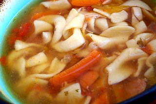 Soup — Slow Cooker Chicken and Noodles