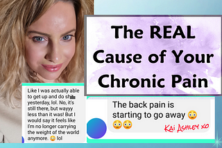 The Real Cause of Chronic Pain — From Injury or Chronic Issue