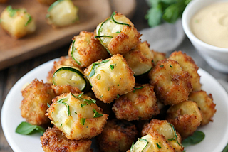 Zucchini and Parmesan Tater Tots