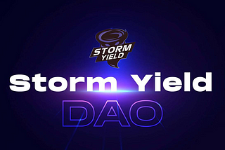 Announcing Storm Yield Finance’s DAO Platform Testnet Event