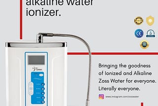 What is a Vienna water ionizer by Zoss water products?