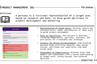 Product Management 101: #38 Personas