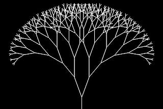Fractal Tree, a tree form created by a formula.