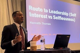 Route to Leadership (Self Interest vs. Selflessness)