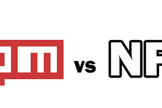Difference between npm and npx commands