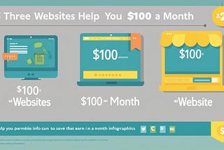 How to Earn $100 a Month: 3 Websites to Explore