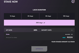 Updated Staking Terms