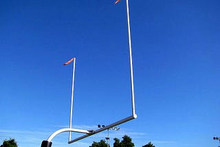Football goalposts