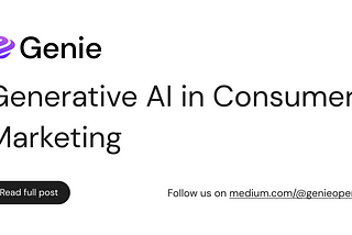 Revolutionizing Consumer Marketing with Generative AI