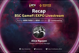 Recap BSC GameFi EXPO Livestream 24/09/2021