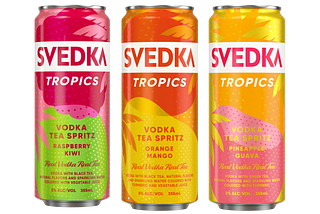 Introducing SVEDKA’s New Line Of Tropics Tea Spritz