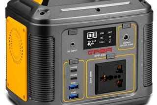 Qasa Solar Power Portable 148Wh(40000mAh/3.7V) 220W SPP-220 Price