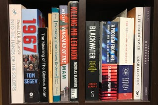 A reading list for the wars of the late 20th and 21st centuries in the Middle East.