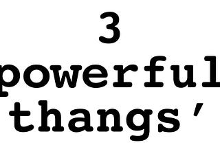 it took till 2021 to really learn these 3 powerful thangs’ wtf took so long? :: ))