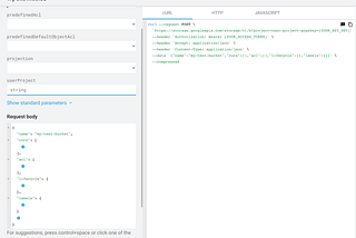 Programatically manage Google Cloud Resources via REST APIs