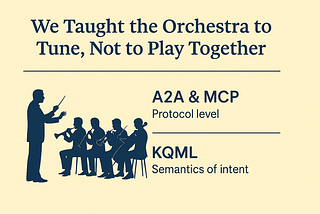 Teaching the orchestra to tune, not to play together..