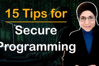 15 Tips for Secure Programming