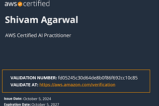 Clearing the AWS Certified AI Practitioner Exam on My First Attempt