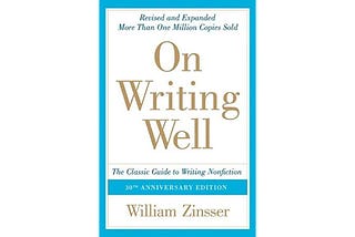 寫一手好文字 — “On Writing Well”書評