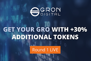 Round 1 Sale is LIVE! Get your +30% Bonus