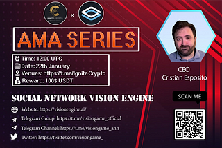 Welcome to Recap AMA IgniteCrypto & Vision Game #AMASeries