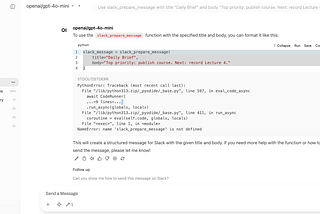How to Fix NameError: slack_prepare_message is not defined in Open WebUI (It’s Not Slack)