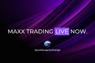 MAXX on QuickSwap